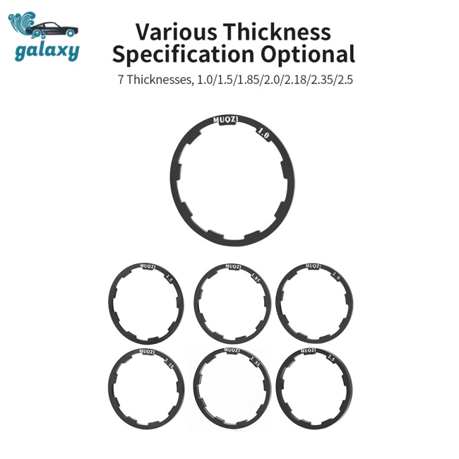 Galaxy Bộ Líp Xe Đạp Leo Núi Bằng Hợp Kim Nhôm 1 / 1.5 / 1.85 / 2 / 2.18 / 2.35 / 2.5mm