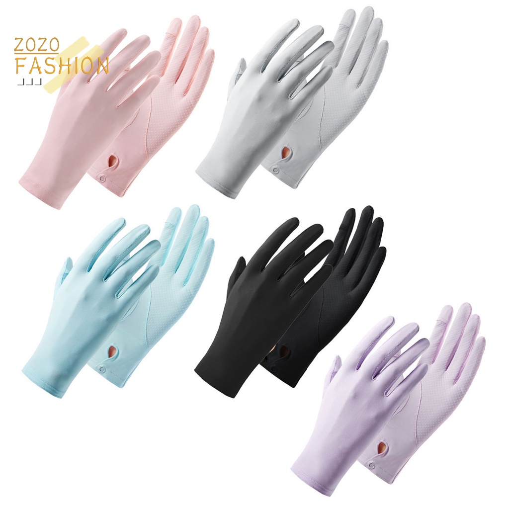 1 Đôi Găng Tay Lái Xe Bằng Silicone Chống Trượt Tiện Dụng