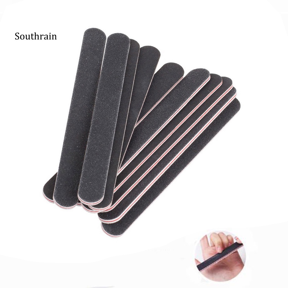 Bộ 10 Cây Dũa Móng Tay 100 / 180 Grit