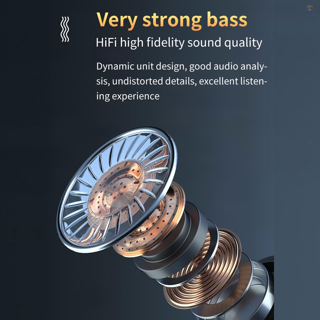 Tai Nghe Không Dây BT 5.1 Mini M10A Màn Hình LED HD Tích Hợp Mic Và Sạc Dự Phòng Đầu Ra USB