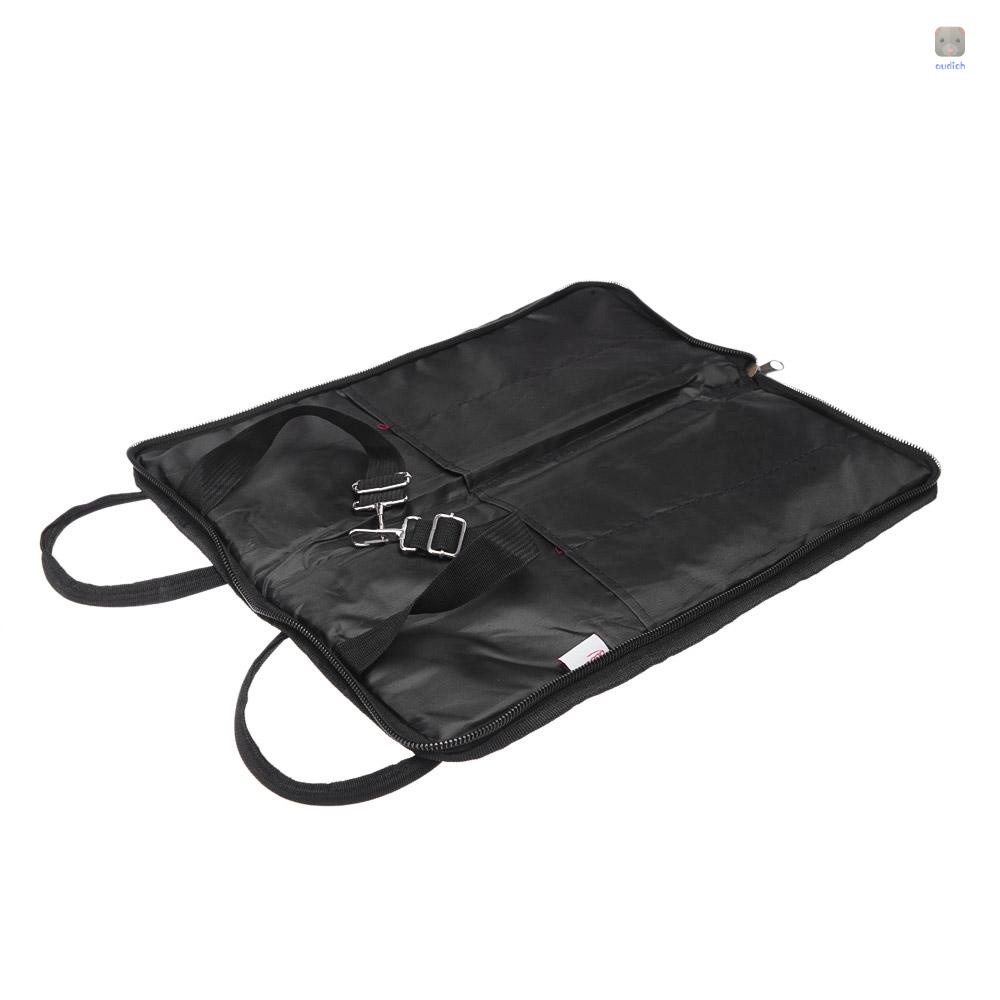 Túi Đựng Que Đánh Trống 600D Bằng Vải Oxford Chống Nước Có Quai Xách Tay Và Đệm Cotton 5mm