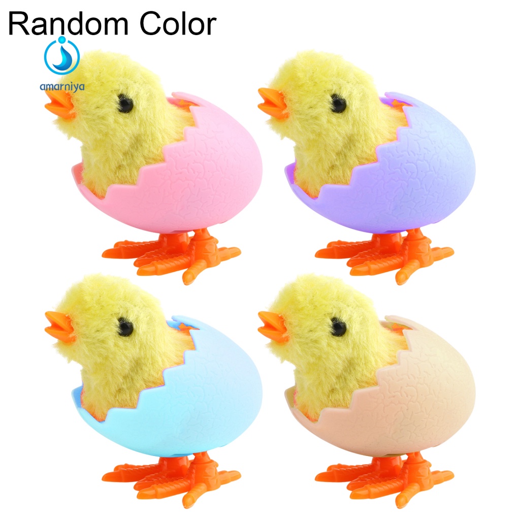 Amar Thú Nhồi Bông Hình Gà Con Lên Dây Cót Cho Bé