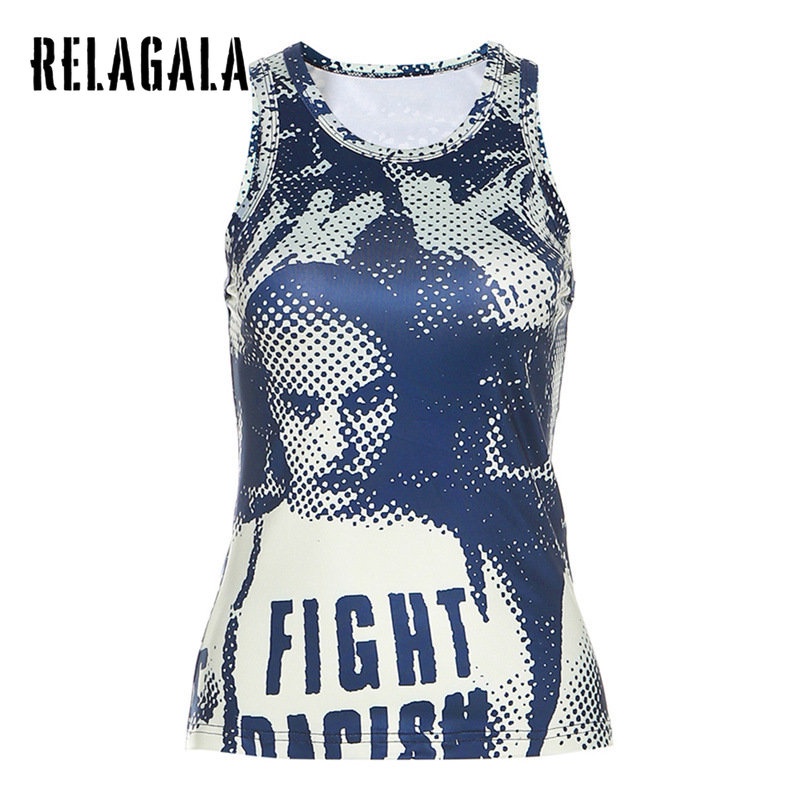 Áo Tank Top Dáng Ôm In Họa Tiết Thời Trang 2023 Cho Nữ