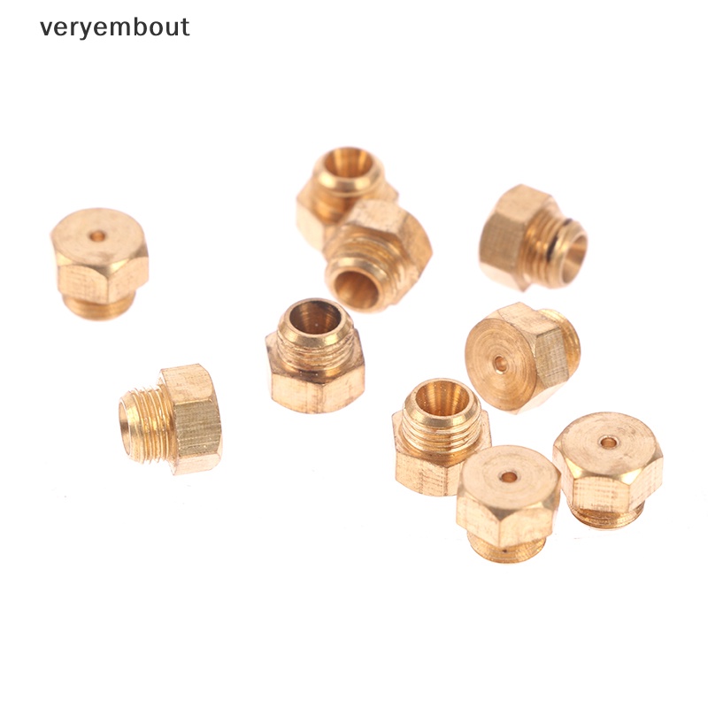 Set 10 Vòi Phun Nước Nóng M5 * 0.75 LPG / NG 0.7mm 1.0mm n Chuyên Dụng