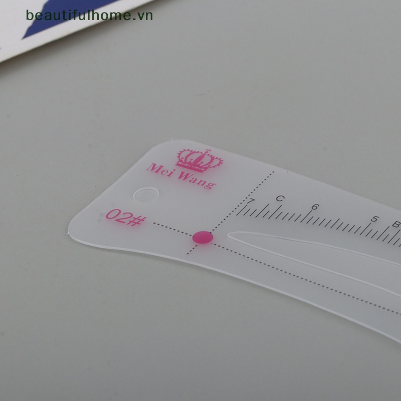 Bộ 12 Dụng Cụ Tạo Hình Trang Điểm Lông Mày Một Bước