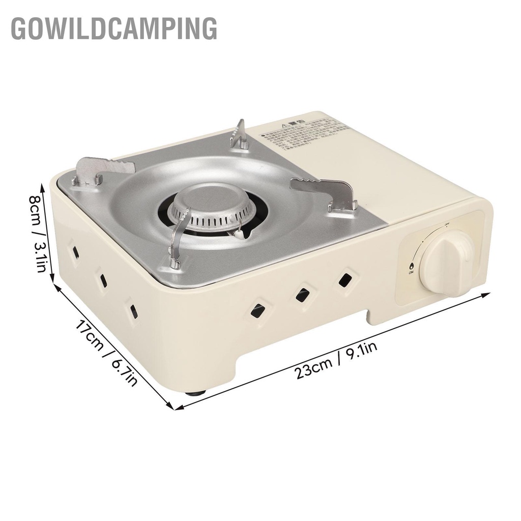 GoWildCamping Bếp Cassette dã ngoại bếp nồi Cass di động thẻ gas bình gas bếp gas 2.1KW cmman
