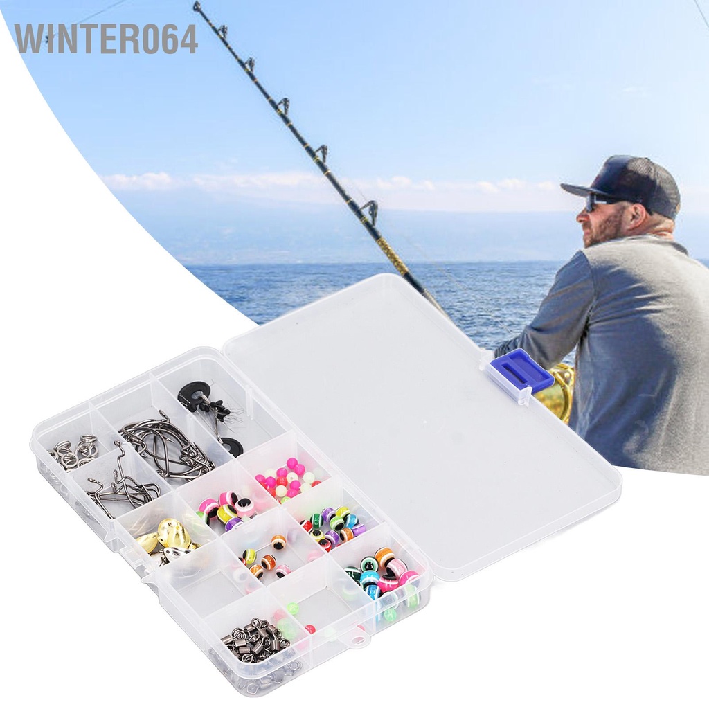 Winter064 Thiết bị đầu cuối câu cá Bộ dụng cụ nhọn bằng thép không gỉ Chống cho người mới bắt Trẻ em Người lớn