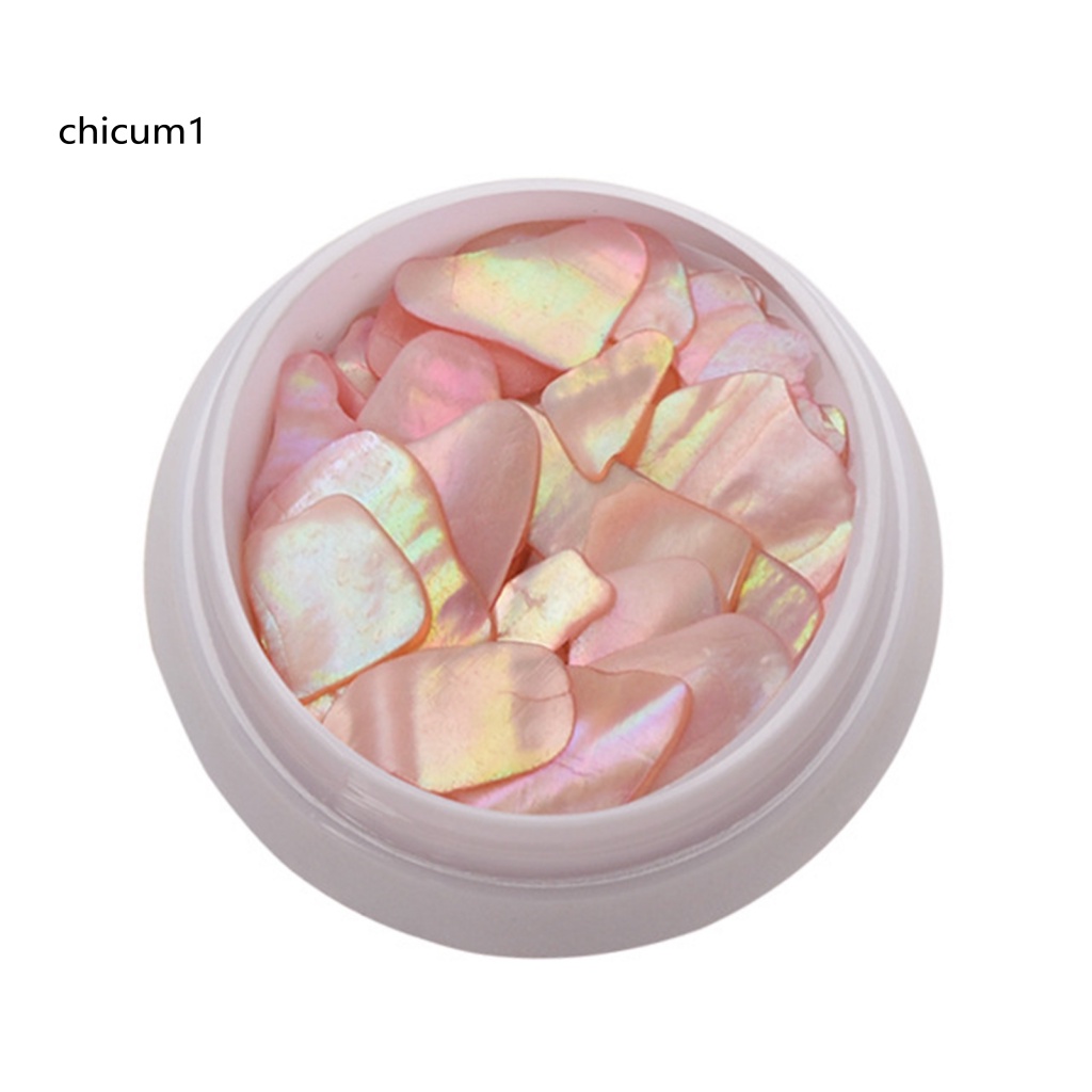 1 Hộp Phụ Kiện Trang Sức / Vỏ Sò Mini Trang Trí Móng Tay Nghệ Thuật Sáng Tạo