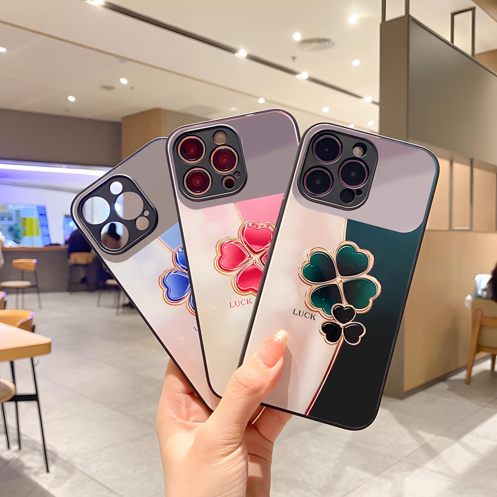 Ốp Điện Thoại Silicon Dẻo Chống Sốc In Họa Tiết Hoa Cho iPhone 11 12 13 14 PRO MAX XR XS 7 8 Plus