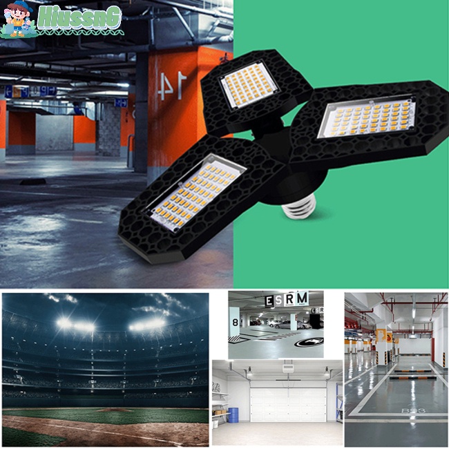 Đèn Led 40w / 60w / 80w Ánh Sáng Trắng Cao Cấp Tiết Kiệm Năng Lượng