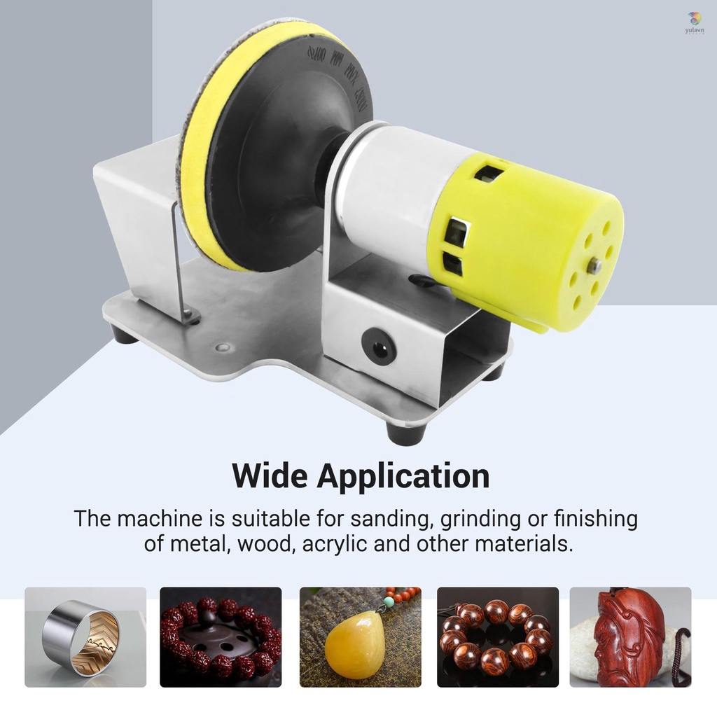 Bộ Đĩa Đánh Bóng Điện Tử Với 7 Tốc Độ Biến Dạng Và 20 Đĩa Nhám 3-Inch Cho Máy Mài Gỗ