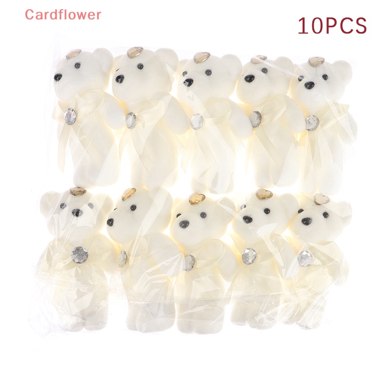 Bộ 10 Gấu Bông 12cm Trang Trí Tiệc Mới