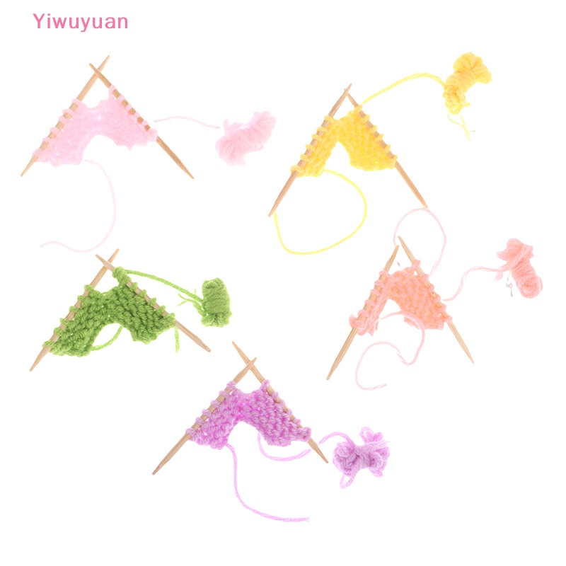 (MớI) Đồ Chơi Đan Len Cho Nhà BúP Bê Tỷ Lệ 1 / 12