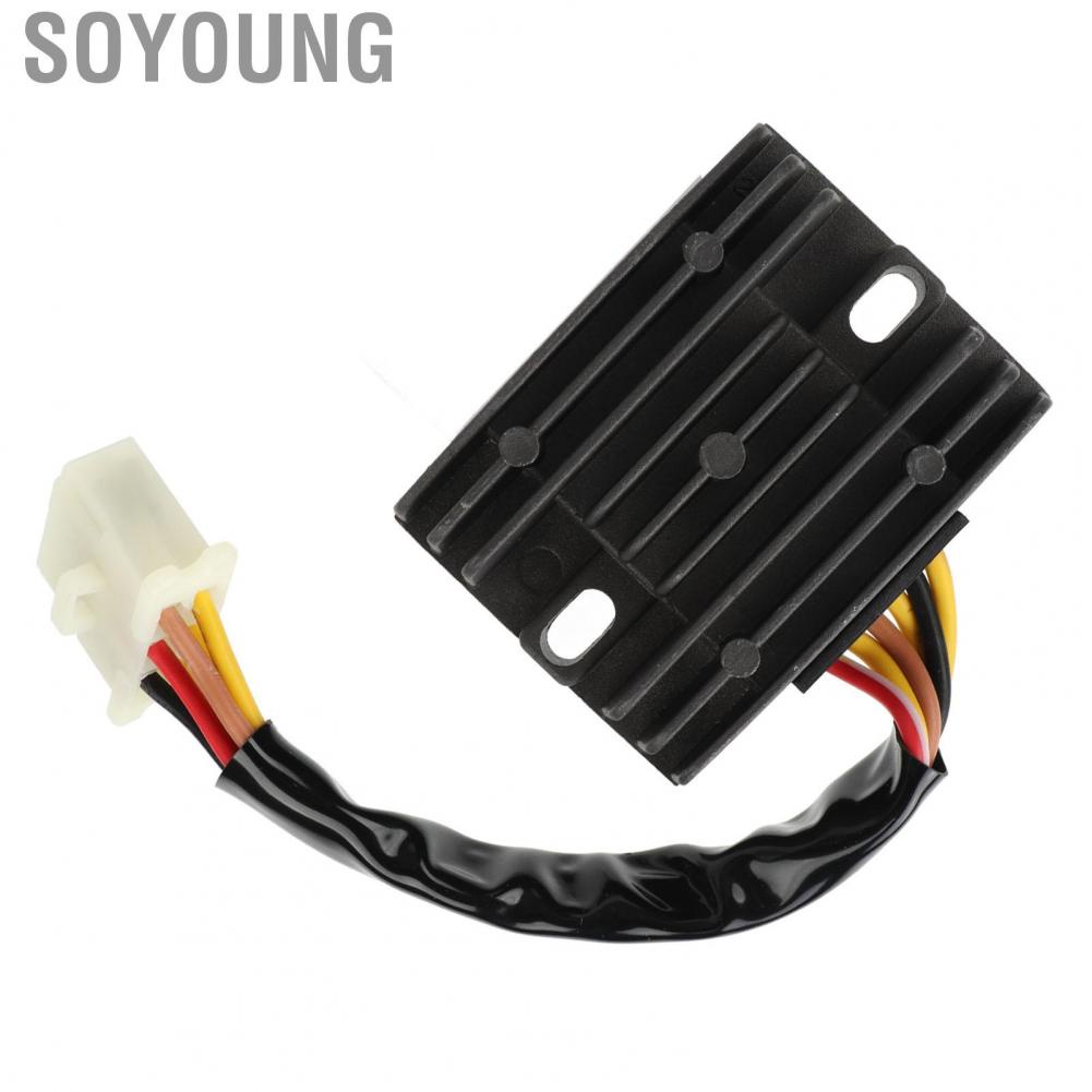 Soyoung Voltage   12V Easy To Install Overcharging Proof Voltage Rectifier Overtemperature Protection  for Motorbike