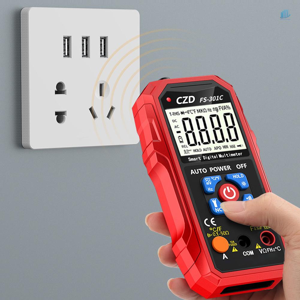 Vạn Năng Kế Kỹ Thuật Số Màn Hình Lớn 301C s2mwvn Có Đèn Nền LED NCV