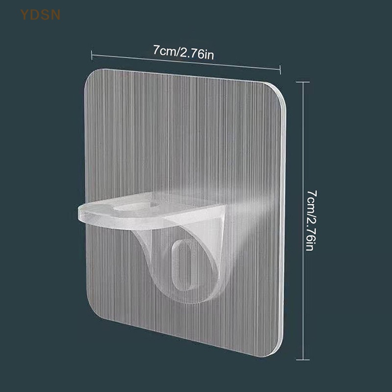 [YDSN] Set 4 Kẹp Cố Định Kệ Tủ Tự Dính Không Cần Khoan Lỗ RT