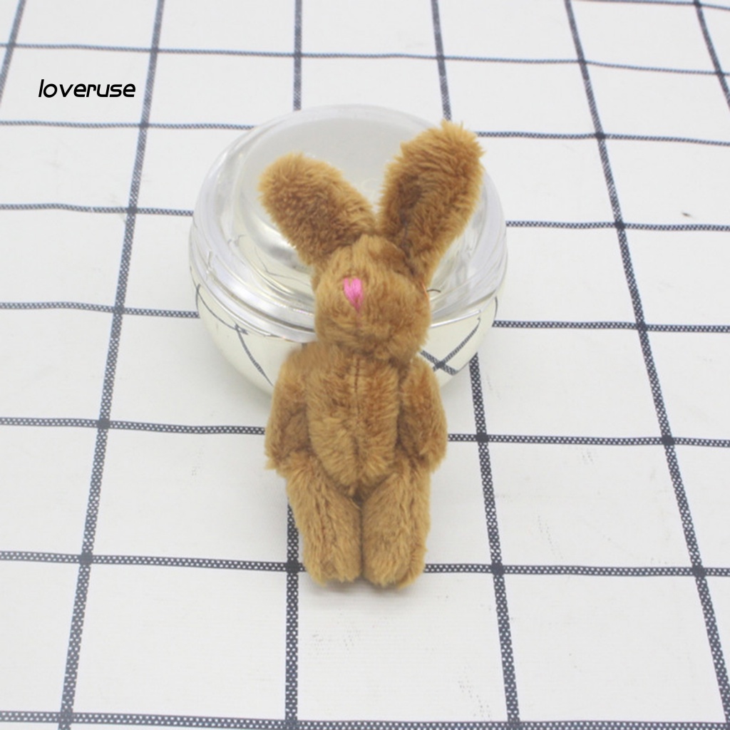 Thỏ Nhồi Bông Đồ Chơi Đáng Yêu 6cm