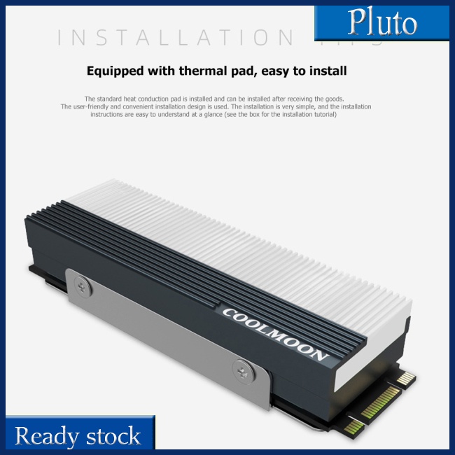 Mới Đế Tản Nhiệt Ổ Đĩa Cứng Cm-m73s M.2 Argb SSD 2280 Chất Lượng Cao