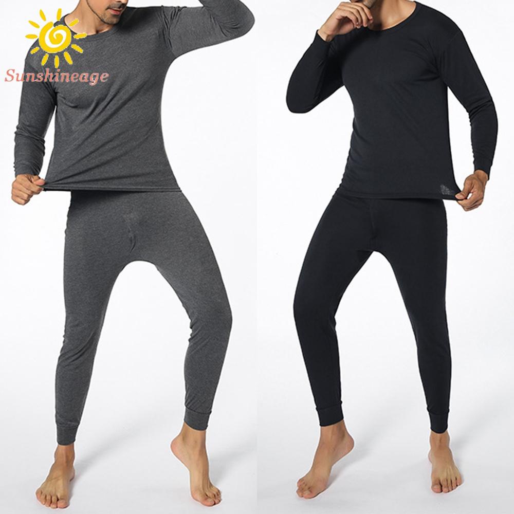 Áo Thun DàI Tay Cổ TròN MàU SắC Đơn GiảN Cho Nam Size L-3XL