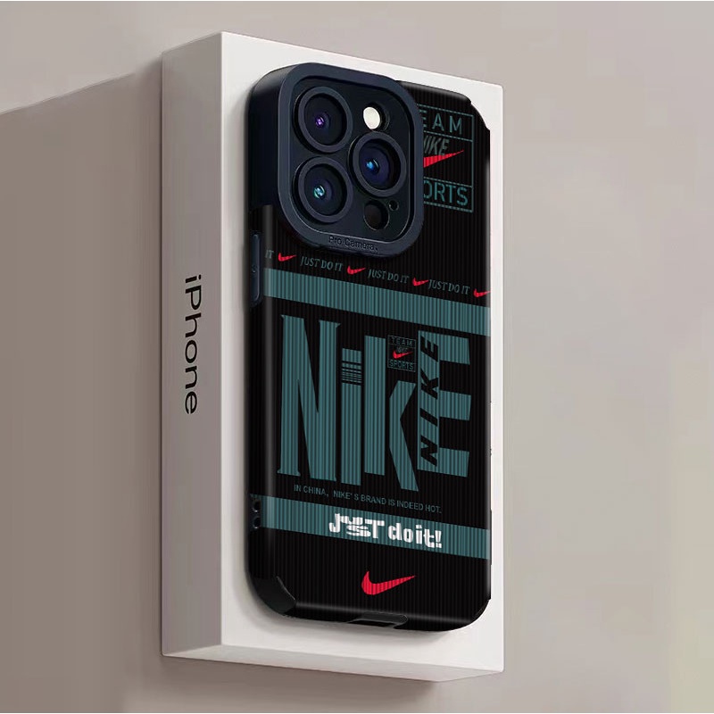 Ốp Điện Thoại Silicon Mềm Hình NIKE Cho iphone 11 12 13 14 pro max xs max xr x 7 8 Plus 14promax 13promax 13pro 14pro 7 + 8 + Sho