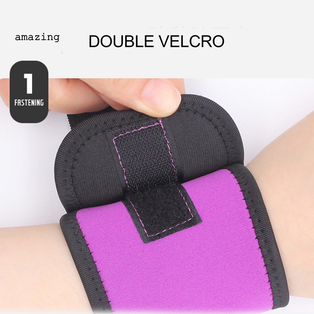 1 Đai Quấn Bảo Vệ Cổ Tay Có Thể Điều Chỉnh Hỗ Trợ Luyện Tập Thể Thao Dành Cho Nam Và Nữ