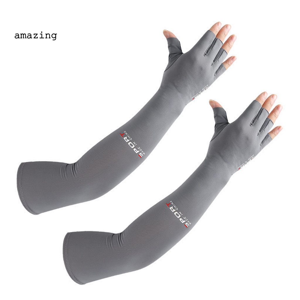 1 Cặp Ống Tay Áo Gọn Nhẹ Chống Rơi Cho Câu Cá Mùa Hè