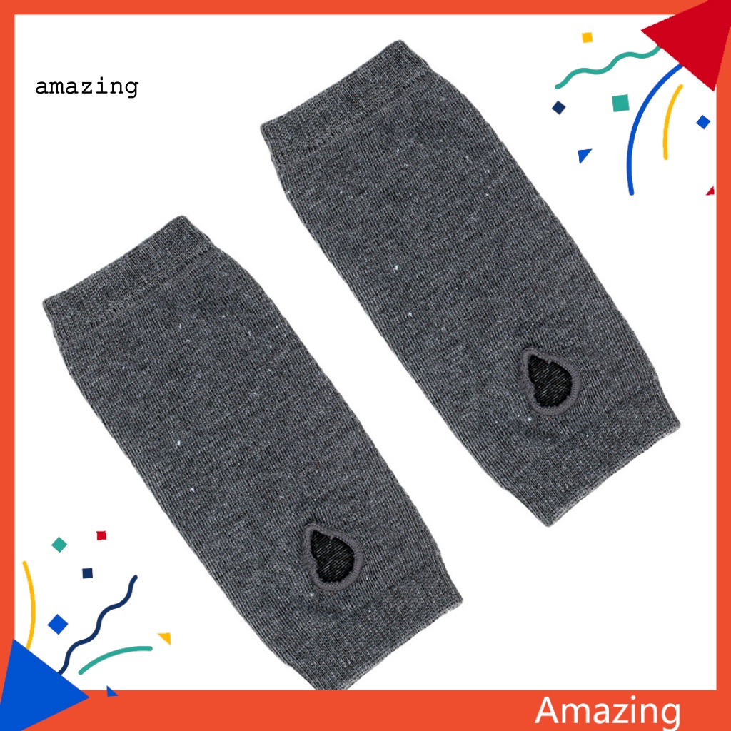 1 Đôi Găng Tay Dệt Kim Hở Ngón Thời Trang Unisex