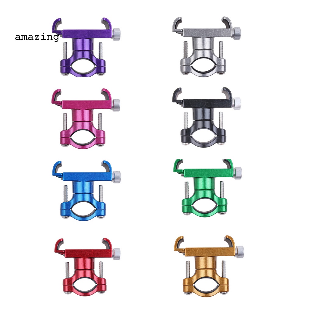 Giá Đỡ Điện Thoại Bằng Hợp Kim Nhôm Gắn Xe Đạp Tiện Dụng