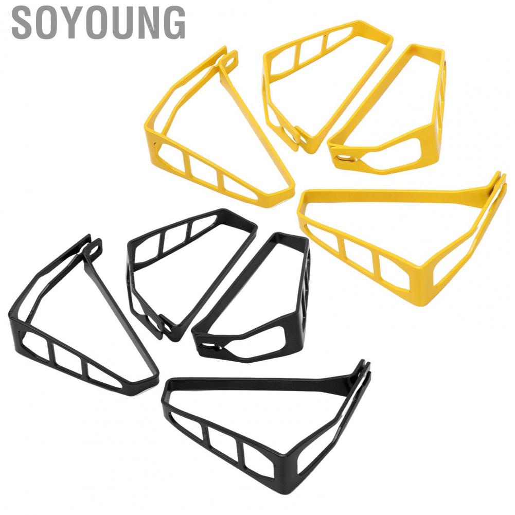 Soyoung Turn Signal Protective Cover  Front Rear Aluminium Alloy Motorcycle Turn Light Guard  Break  for Motorbike