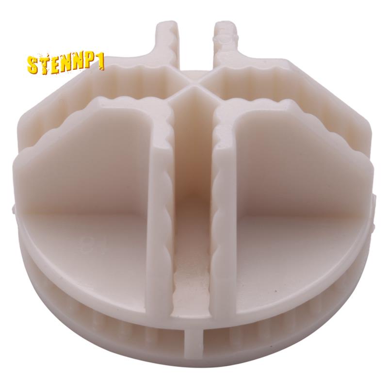 Set 20 Đầu Nối Dây Điện Hình Khối Lập Phương Bằng Abs Màu Trắng