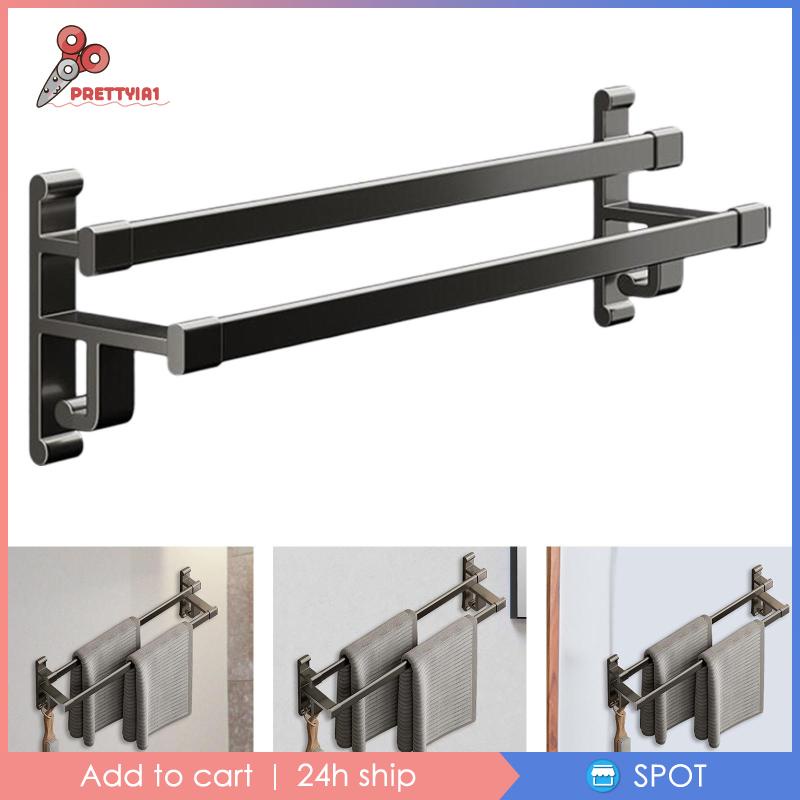 Thanh Treo Khăn Gắn Tường Tiện Dụng Cho Nhà Bếp / Phòng Tắm Prettyia1