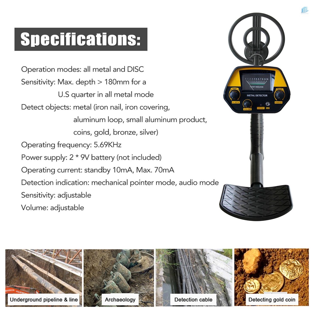 Dụng Cụ Dò Kim Loại Ánh Sáng Cao Dễ Lắp Đặt Chuyên Dụng Cho Thợ Làm Trang Sức