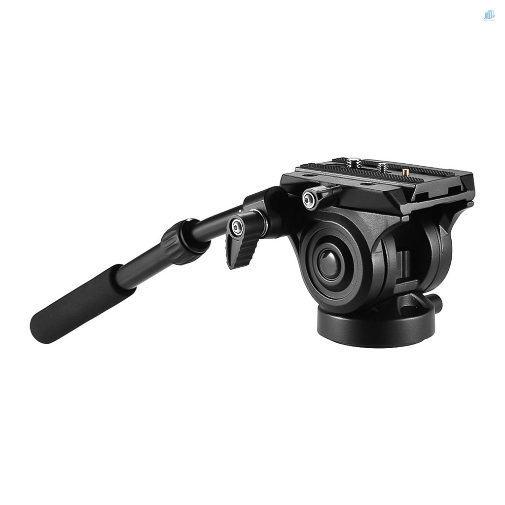 Đầu Nghiêng Tripod Bằng Hợp Kim Nhôm Hỗ Trợ 5kg / 11Lbs Cho Máy Quay Phim A7 Panoramic