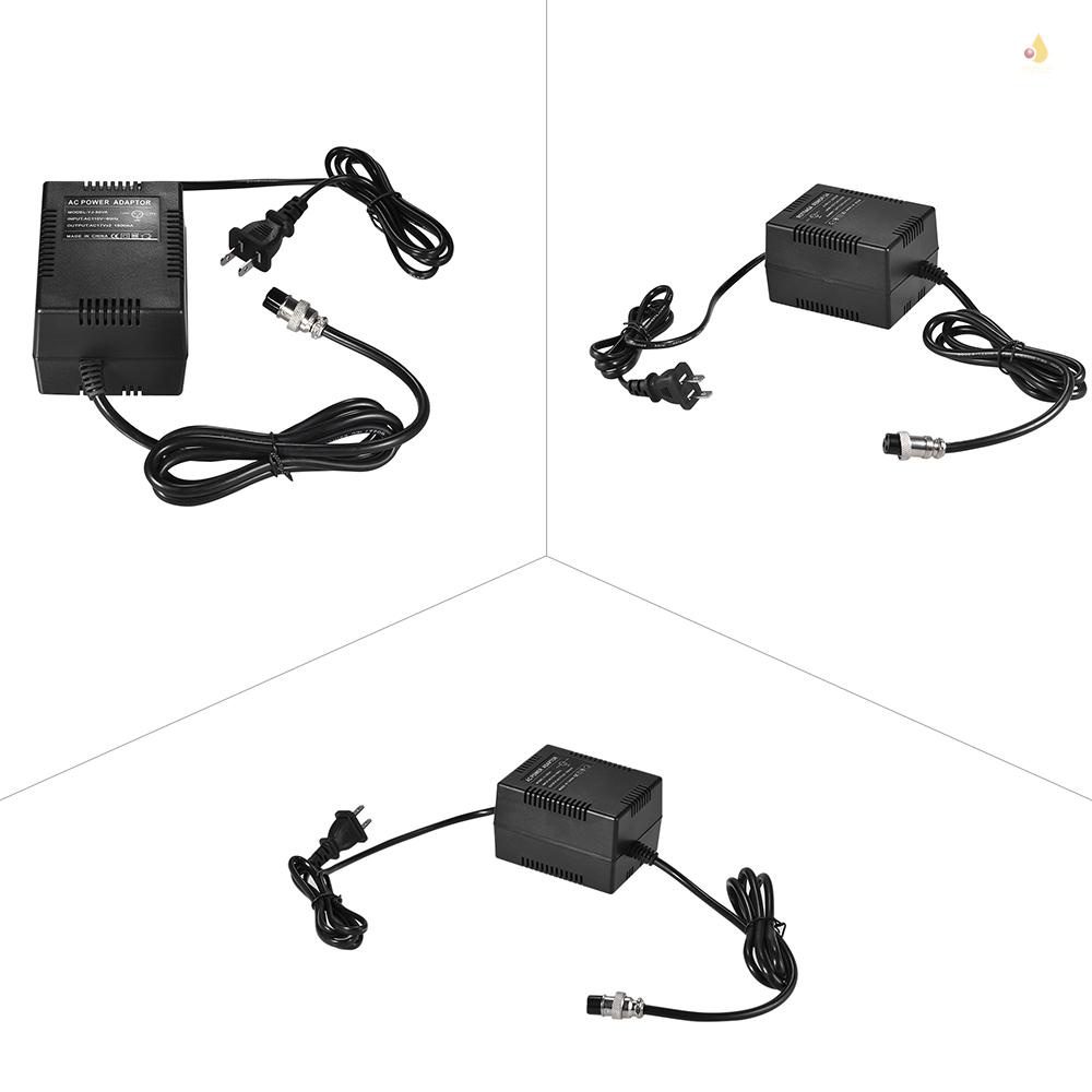 Bộ Điều Hợp Nguồn Điện AC 17V 1500mA 50W 3-Pin Phích Cắm US 110V Cho Yamaha MG16 / 6FX / MG166C / MG166CX Và 10 Kênh Khác