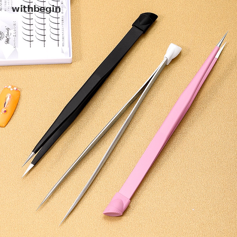 Nhíp Đầu Silicone Nhấn Gắp Đá 3D Trang Trí Móng Tay Nghệ Thuật