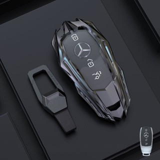  Vỏ Bọc Chìa Khóa Điều Khiển Từ Xa Bằng Hợp Kim Kẽm Mới Cho Mercedes Benz A C E S G Class GLC CLE CLA GLB GLS W177 W205 W213 W222 X167 AMG 
