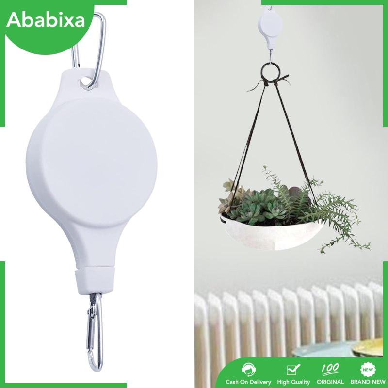 [Ababixa] Ròng Rọc Trồng Cây Có Móc Treo Có Thể Thu Vào Chịu Được Sức Nặng Cho Nhà Ở / Sân Vườn / Ngoài Trời