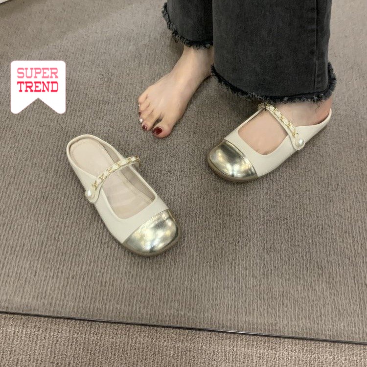 Dép Bít Mũi Phong Cách Mori Nhật Bản Cổ Điển Thoải Mái Thời Trang Mùa Hè Cho Nữ