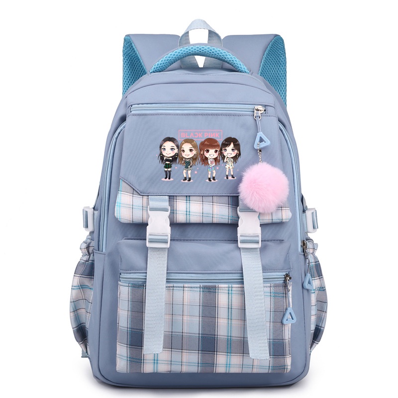 Balo Cỡ Lớn Thoáng Khí In Hình Nhóm Nhạc BLACKPINK JISOO LISA GT2 Thời Trang Cho Nam Và Nữ