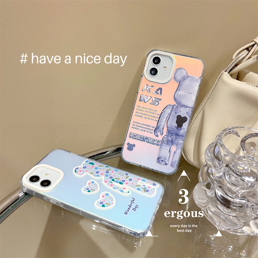 Ốp Điện Thoại Mềm Chống Sốc Màu Gradient Cho IPhone 14 13 12 11 Pro Max SE2020 X XR Xs Max 7 8 Plus