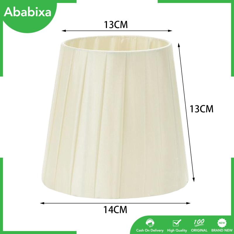 Vỏ Bọc Đèn Bàn Bằng Vải Xếp Ly Thay Thế Tiện Dụng Cho Phòng Khách / Phòng Ngủ