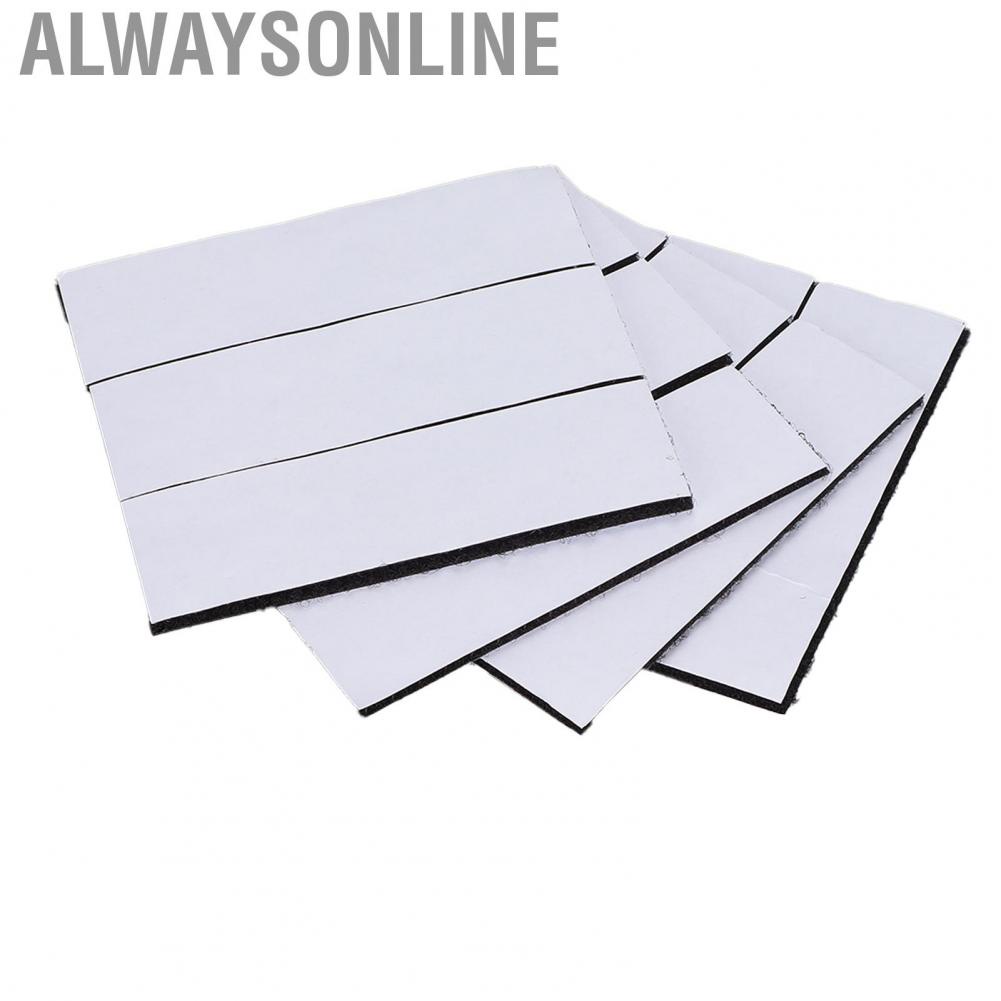 Alwaysonline Heavy Duty Hook and Loop Tape  Convenient Industrial Strength Stick Back Fastener 10 X 3cm/3.9 1.18in for Cars Walls