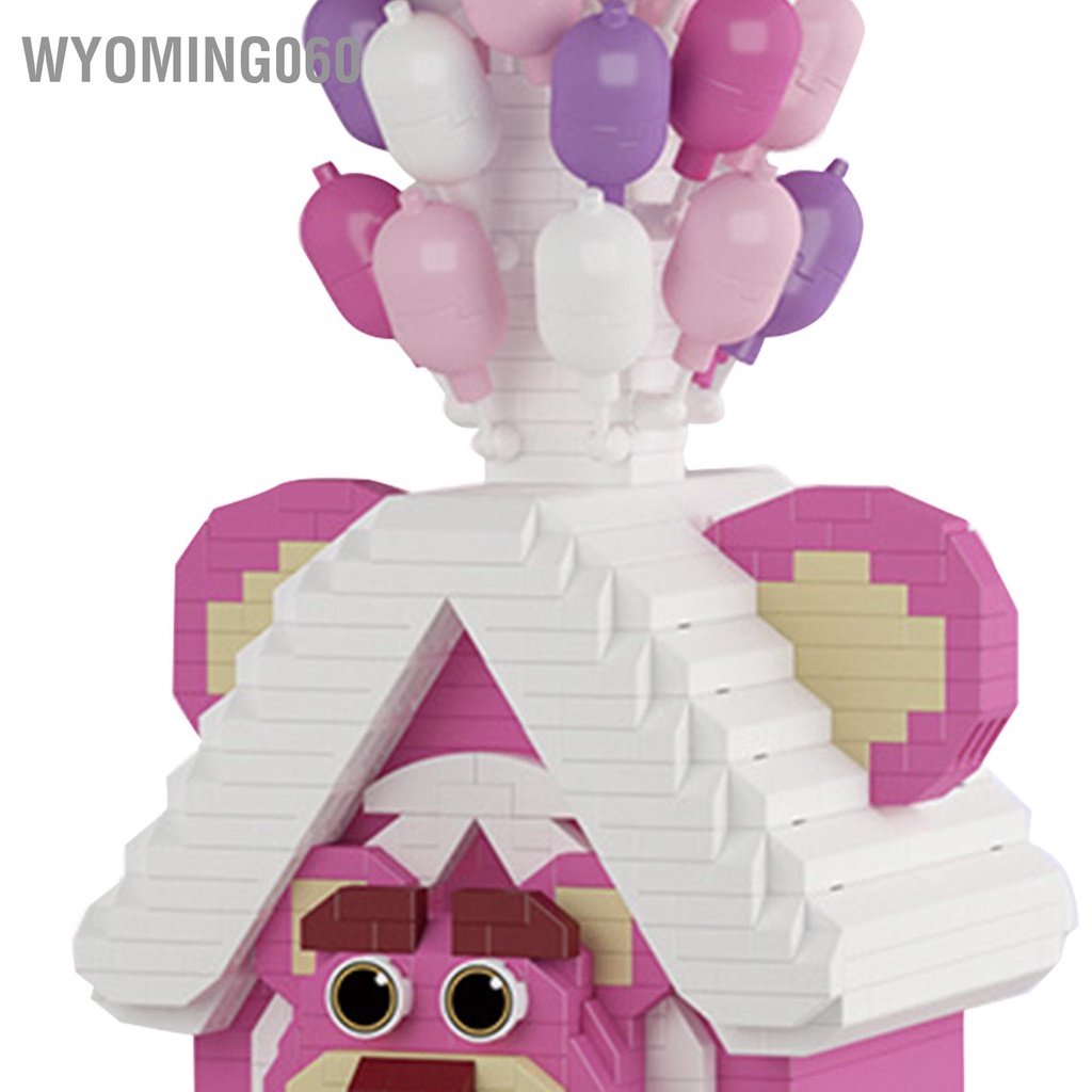 Wyoming060 Micro Xây Dựng Đồ Chơi 3D Mini Khối Bóng Nhà Lắp Ráp Tự Làm Xếp Hình Bộ Cho Trẻ Em 3999 Miếng