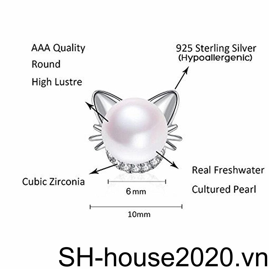 Bông Tai HìNh MèO ĐíNh Đá LấP LáNh