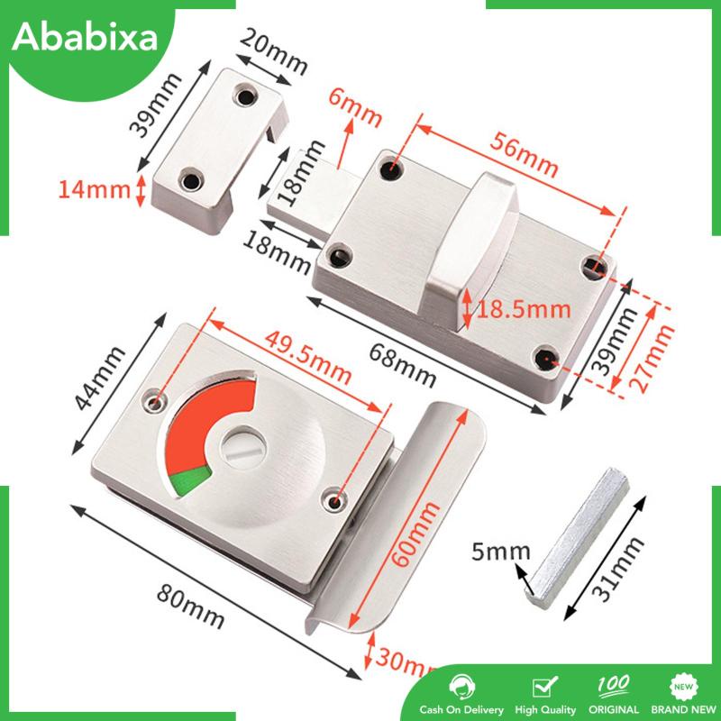 Bộ Ổ Khóa Cửa Không Chìa Bằng Thép Không Gỉ Chuyên Dụng Cho Gara Warehouse