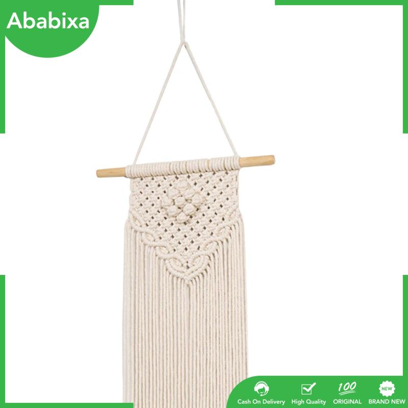 Thảm Dệt Macrame Treo Tường Trang Trí Phòng Ngủ / Nhà Trẻ Kiểu Hình Học Phong Cách Boho Bohemian