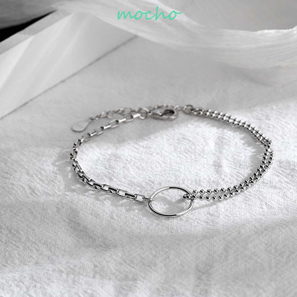 Vòng Đeo Tay MOCHO Bằng Kim Loại Đơn Giản Thời Trang Cho Nữ