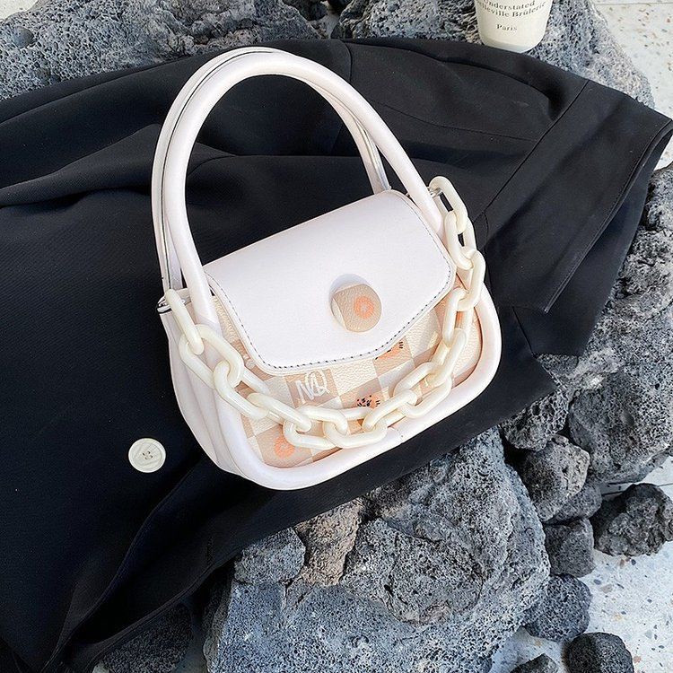 Túi Đeo Chéo Hình Vuông Nhỏ Cầm Tay Mẫu Mới 2023 Phong Cách niche Thời Trang Mùa Hè Dành Cho Bạn Nữ AC2347