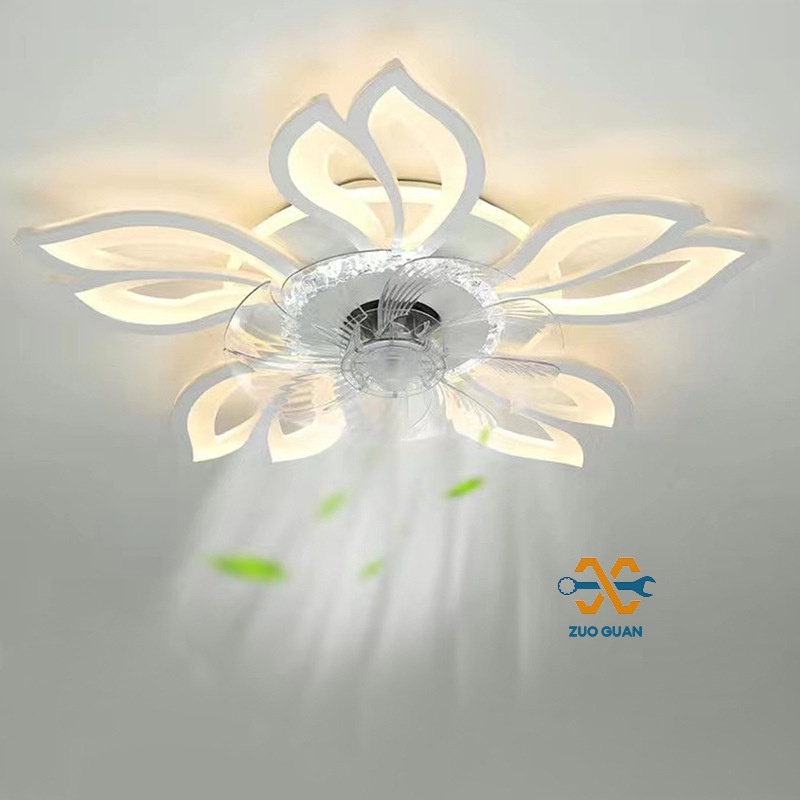 Đèn led Treo Trần Nhà Hình Cánh Quạt Đơn Giản Hiện Đại Phong Cách Bắc Âu