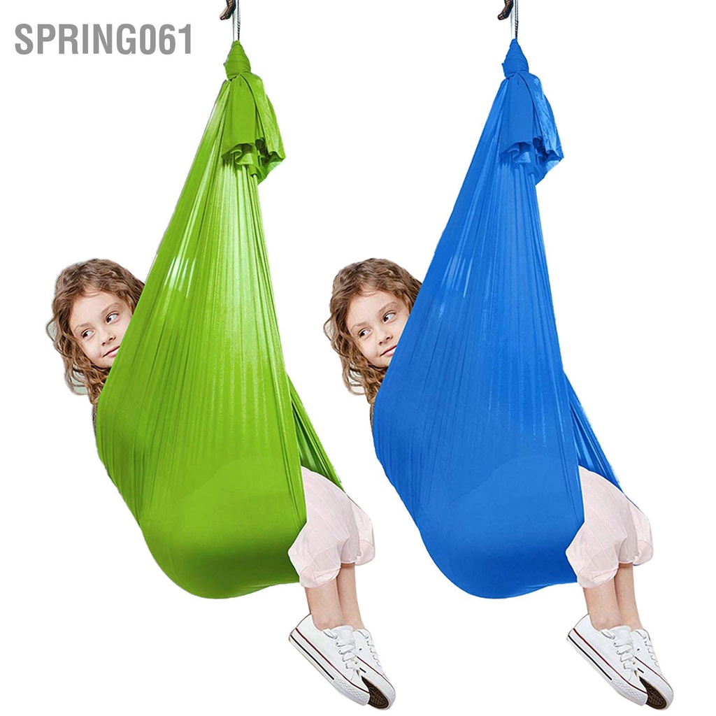 Spring061 Võng đàn hồi trẻ em Trong nhà Ngoài trời Trẻ cảm giác Đu tập thể dục tại yoga